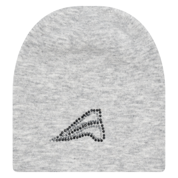 Beanie ES-Luxury Glitter -  Grey Melange