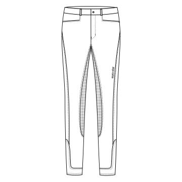 Rijbroek ESCamille FullGrip -  White