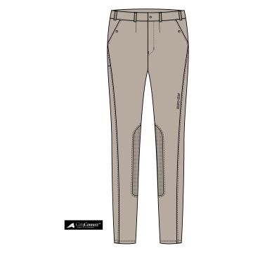 Rijbroek ES-Gabriel Competition GripConnect Knee -  Beige