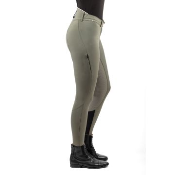 Rijbroek ES-Equitation Queen Diamond FullGrip -  Castor grey