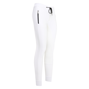 Rijbroek ES-Athleisuremen FullGrip heren -  White 