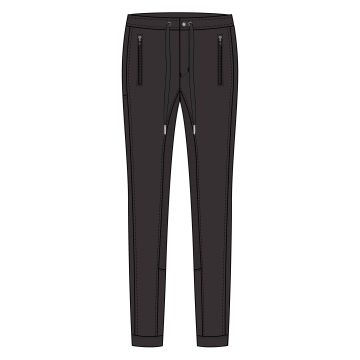 Rijbroek ES-Athleisuremen FullGrip heren -  Mocca 