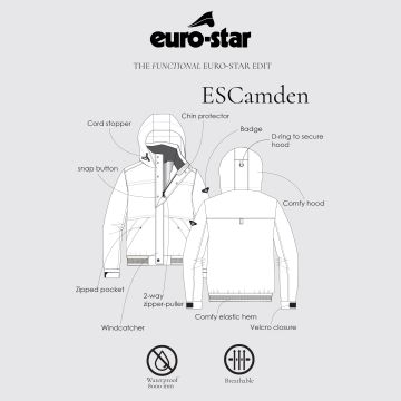Bomber jas ES-Camden -  Navy